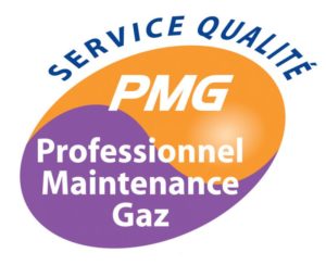 Cette image représente le logo PMG Professionnel, Maintenance, Gaz