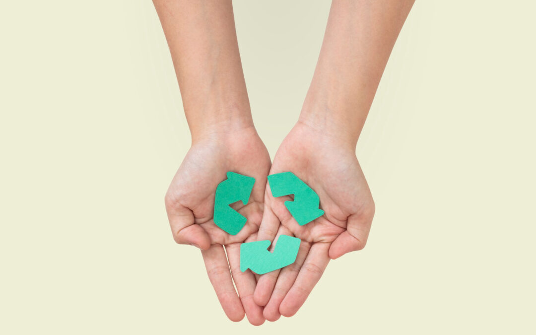 mains ventouses recyclent campagne pour sauver environnement
